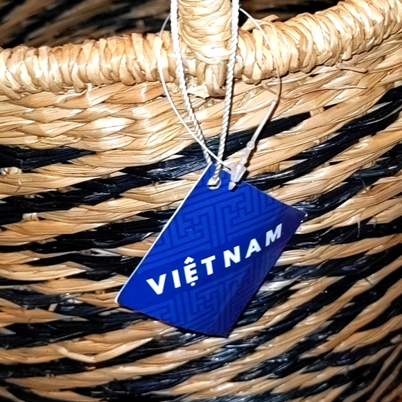 Vietnam 2pc Wicker Baskets Set - Picture 7 of 8